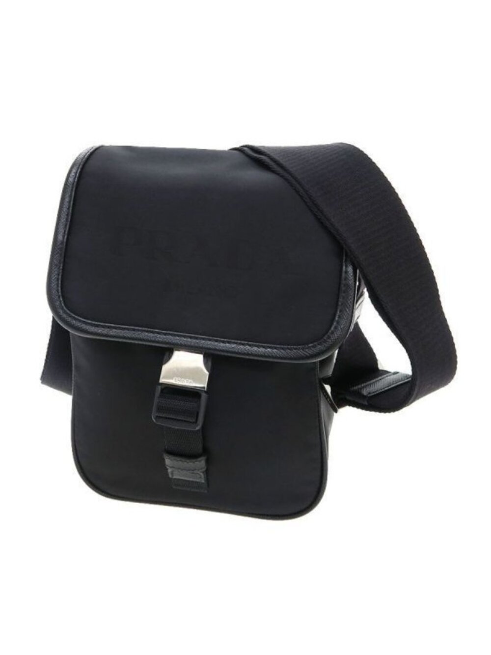 Prada Re-Nylon Shoulder Bag Black